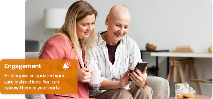 Keep patients engaged effortlessly